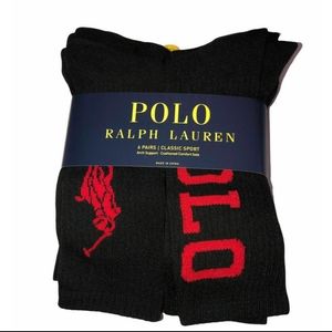 Polo Ralph Lauren socks 6 pack